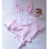 Doudou Lapinou rose étoiles