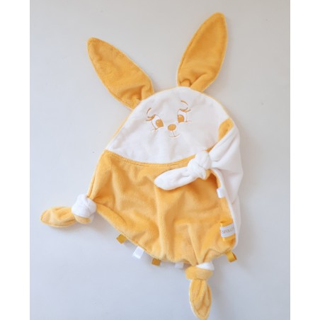 Doudou Lapinou jaune d'or