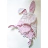 Doudou Lapinou rose pâle