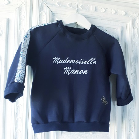 Le sweat personnalisé - Bleu Marine